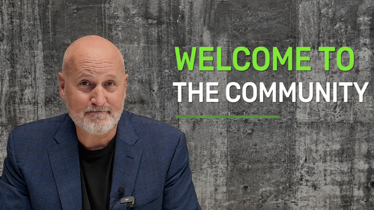 Welcome to the community, Chapter 1 of Module 0