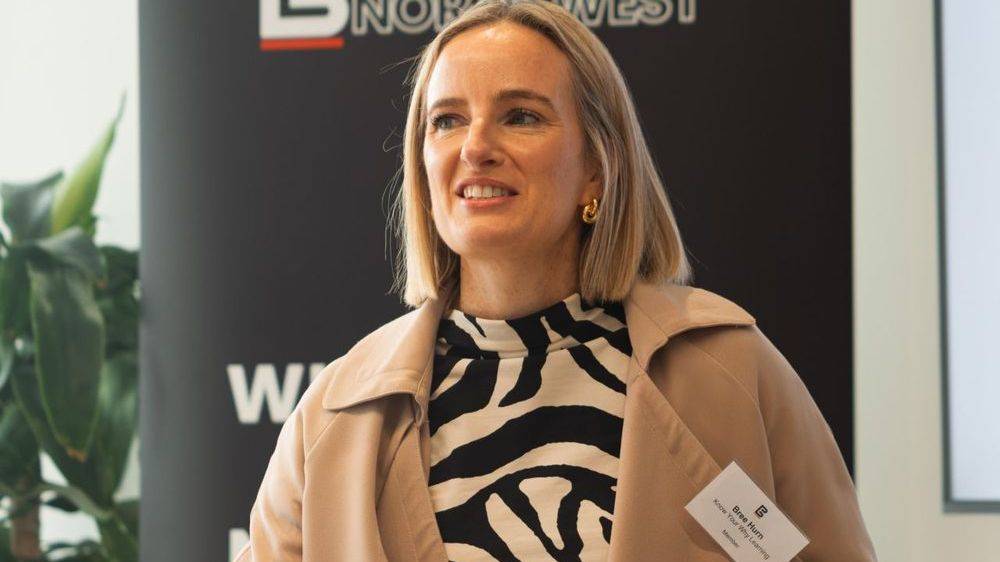 Dr Bree Hurn running a workshop with business owners