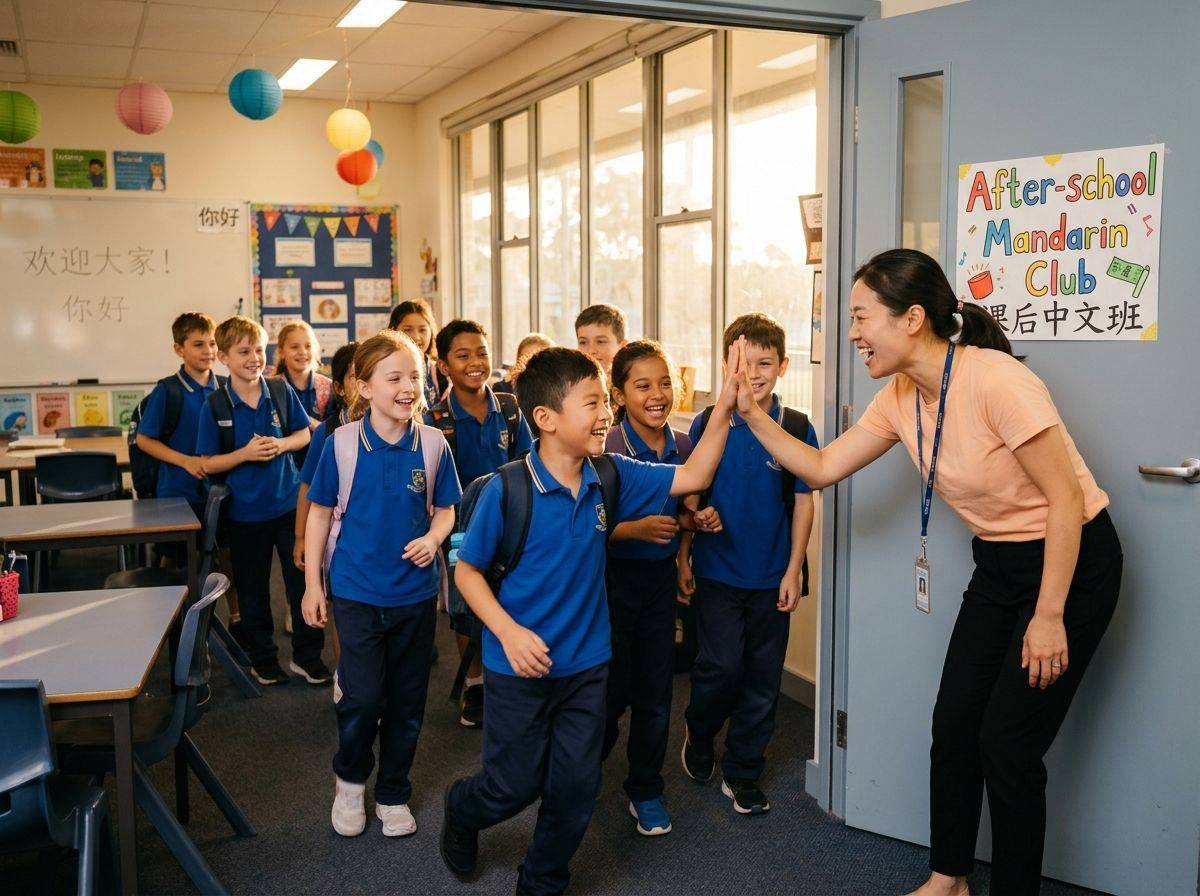 After-school Mandarin club for primary pupils