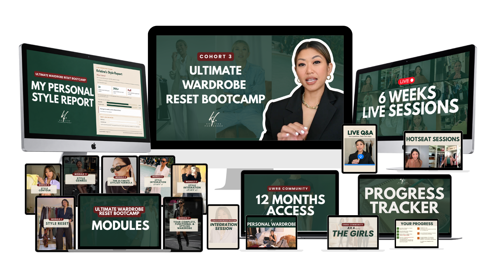 Ultimate Wardrobe Reset Bootcamp Cohort 3 program bundle