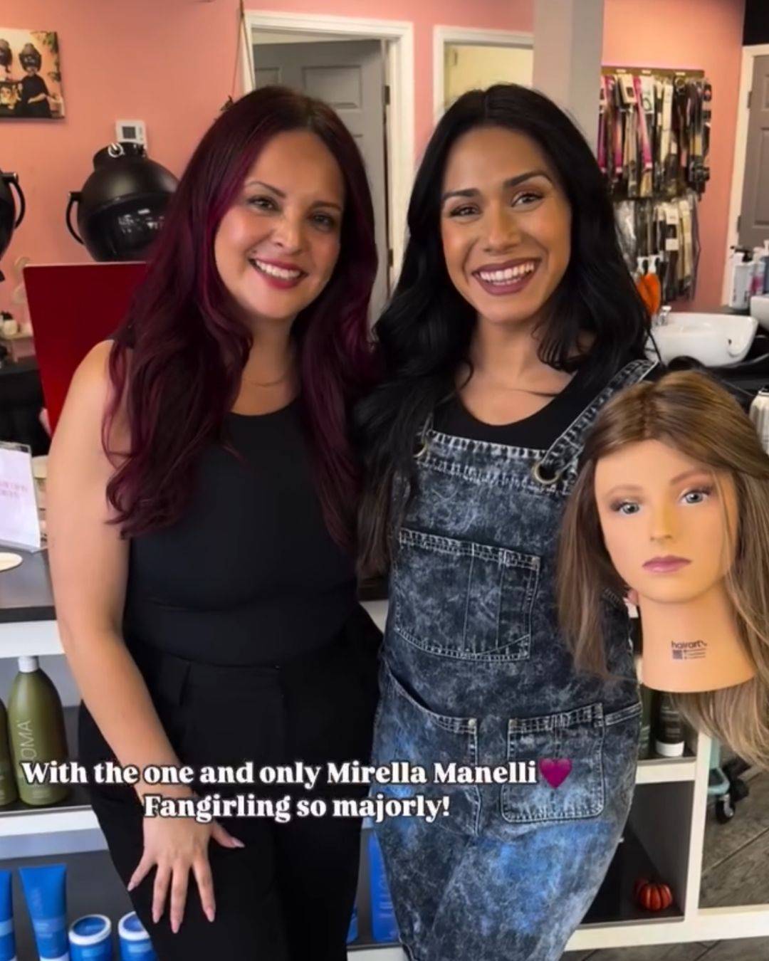 Mirella Manelli with Sam G. at a hands-on class