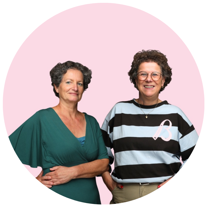 Joyce en Jacqueline van het F.I.T. team