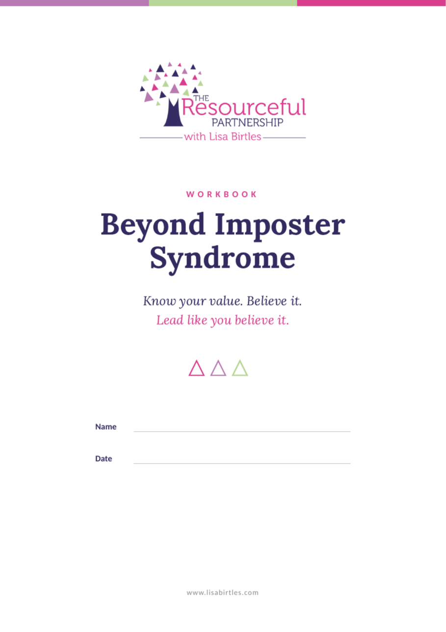 Beyond Imposter Syndrome workbook cover