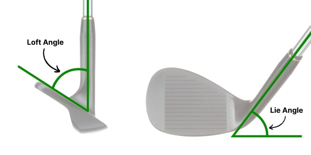 Loft and lie describe different angles of a golf club.