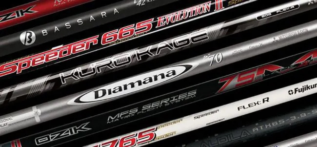 Shafts come in different specifications.