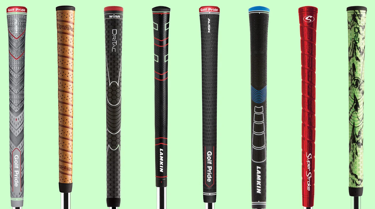 Grip shapes, sizes and textures.