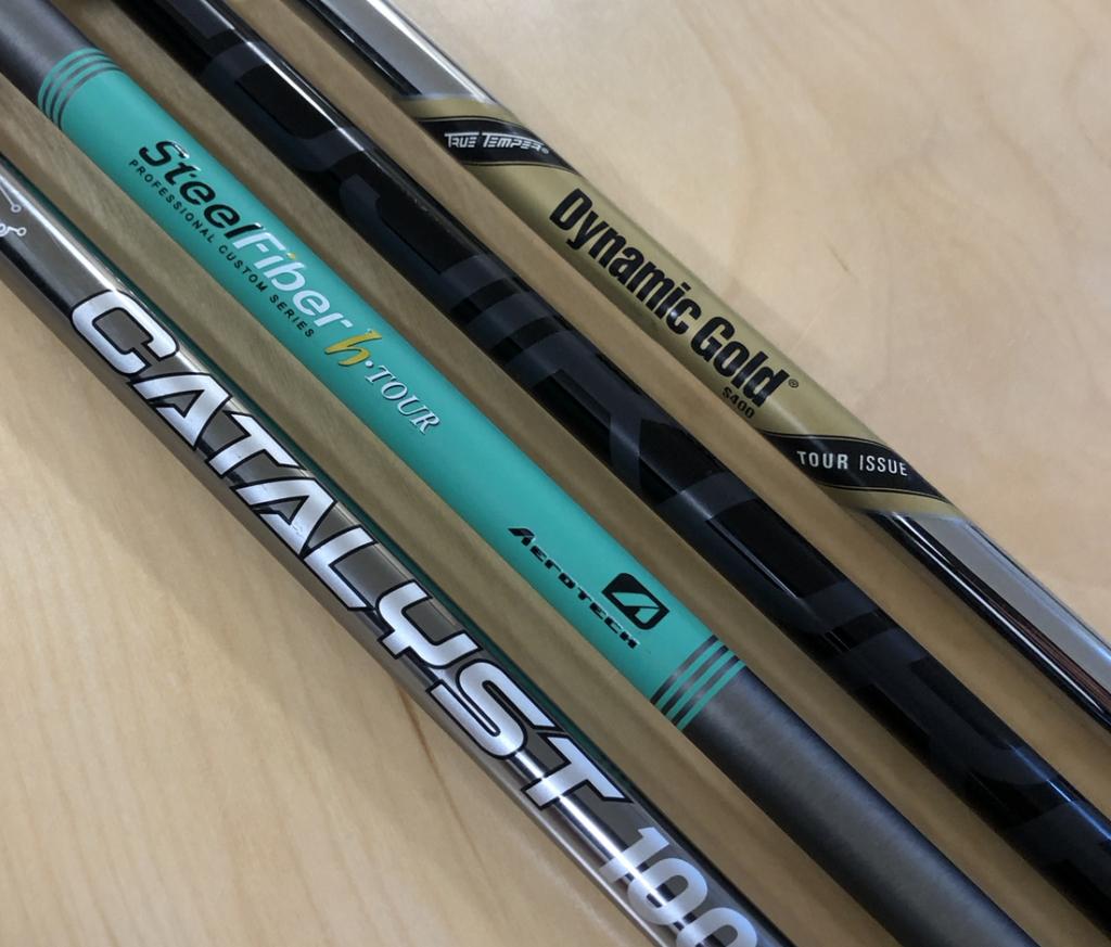 Examples of shaft options.