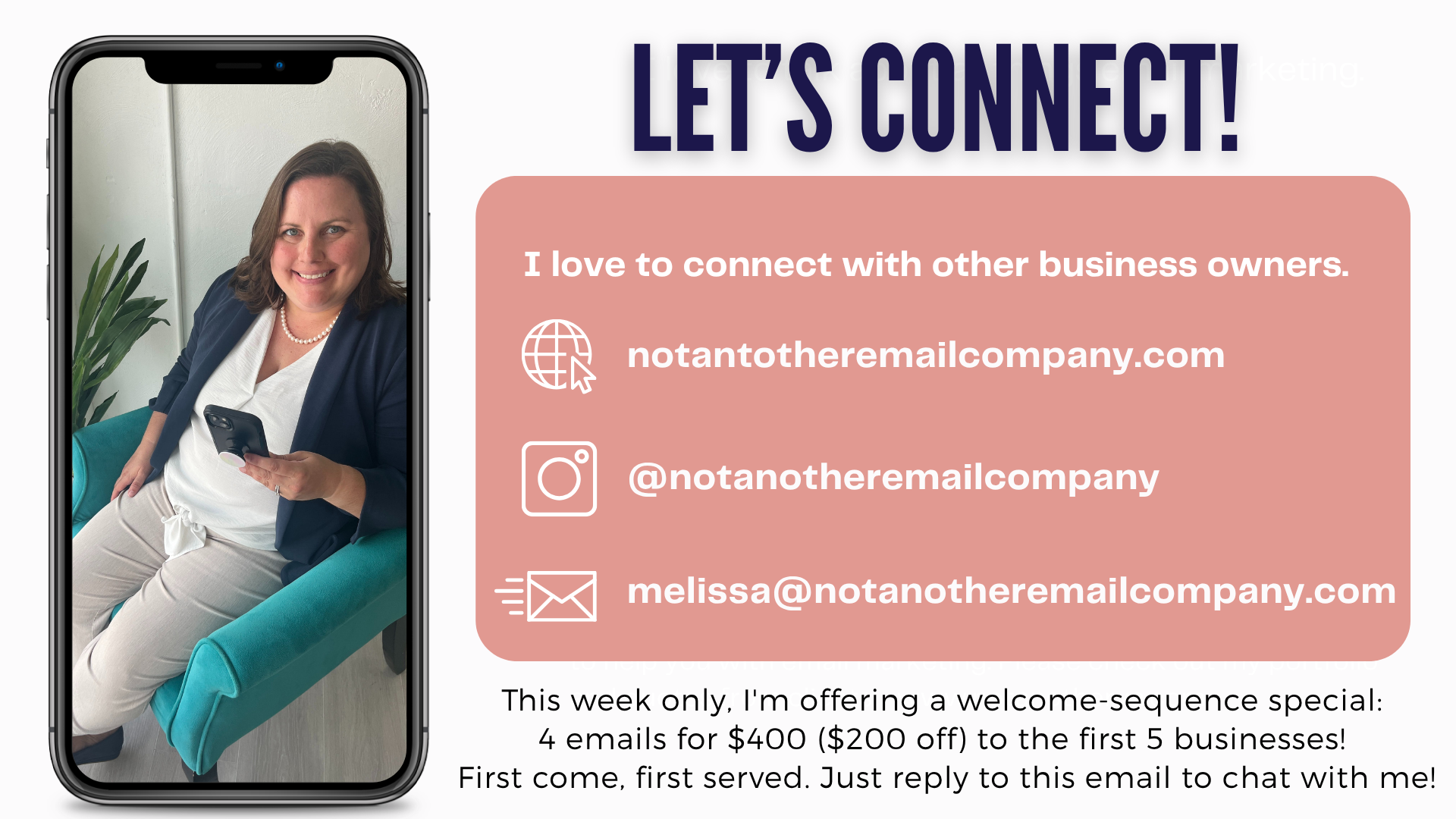 Melissa Seideman, Email Expert