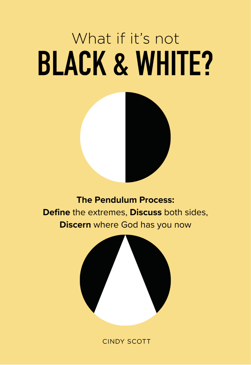 Book cover: What If It's Not Black and White? by Cindy Scott