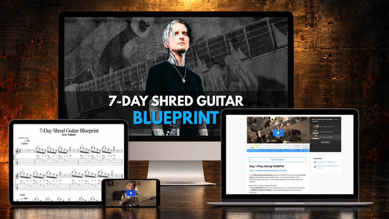 7-Day Shred Guitar Blueprint