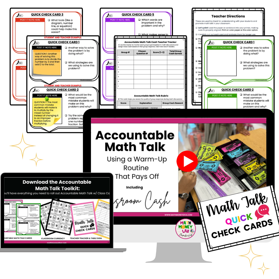 Accountable Math Talk Starter Toolkit