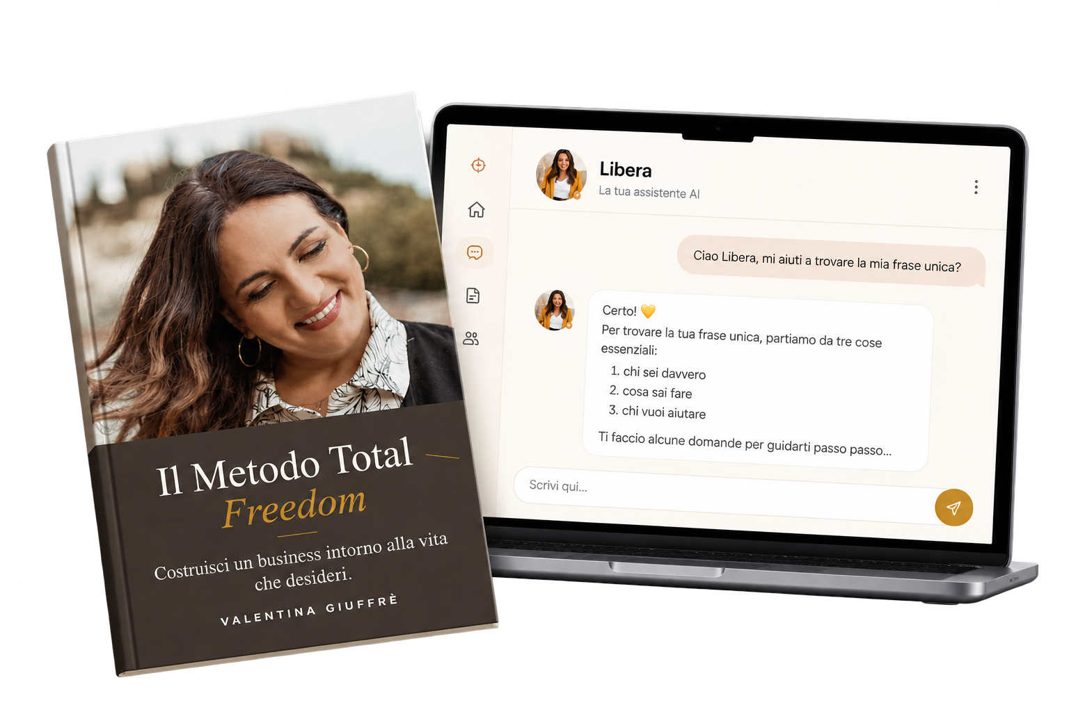Guida Il Metodo Total Freedom e Libera, l'assistente AI