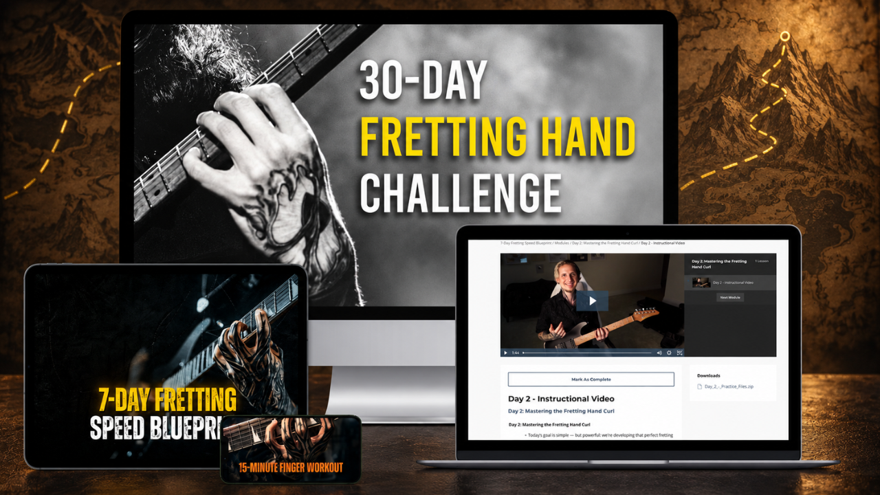 Realm of the Fretting Hand, three courses