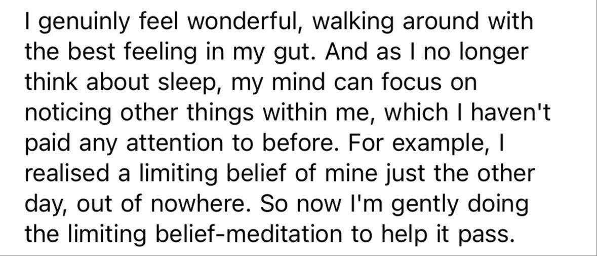 Client review: grateful every day to have found you