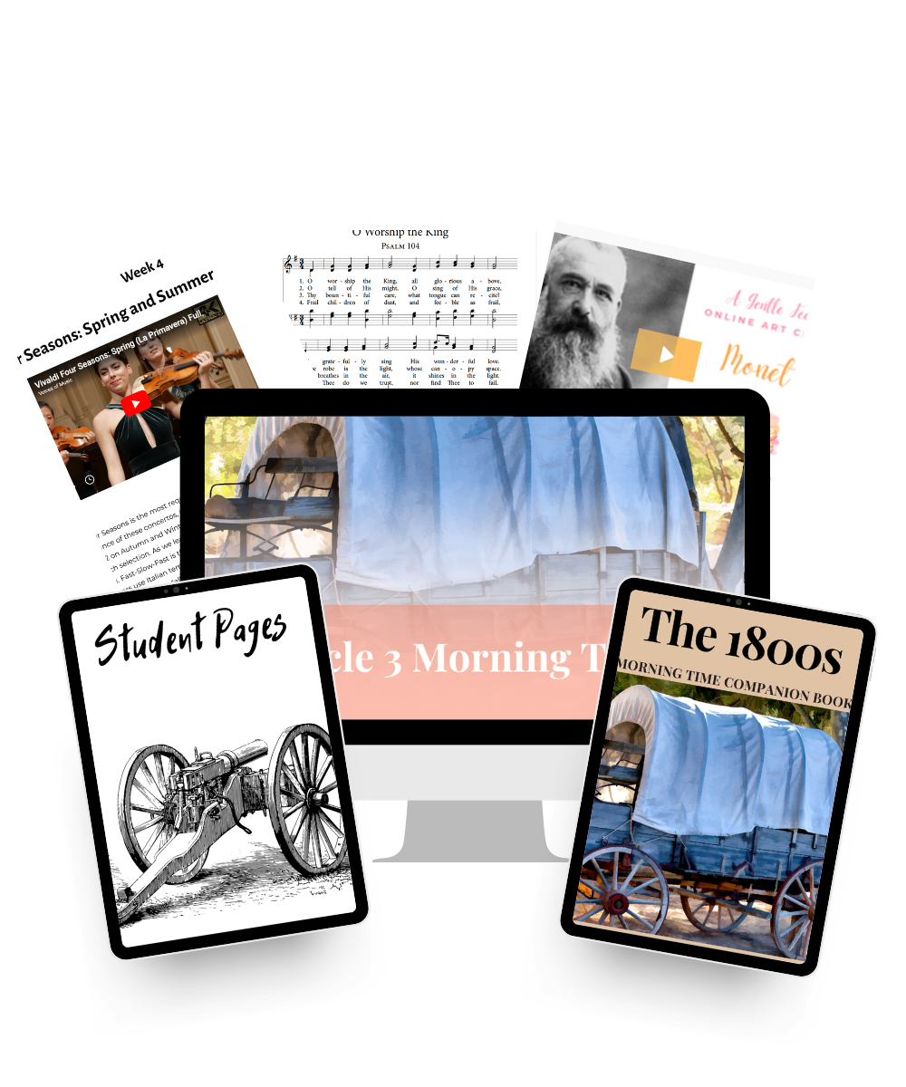 Cycle 3 Morning Time Companion Books and art prints