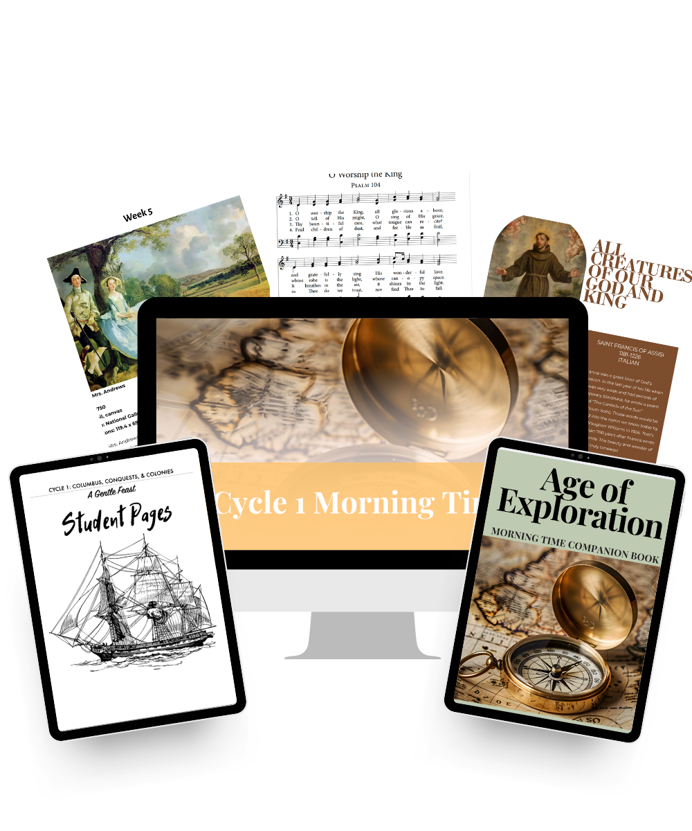 Cycle 1 Morning Time Companion Books and art prints