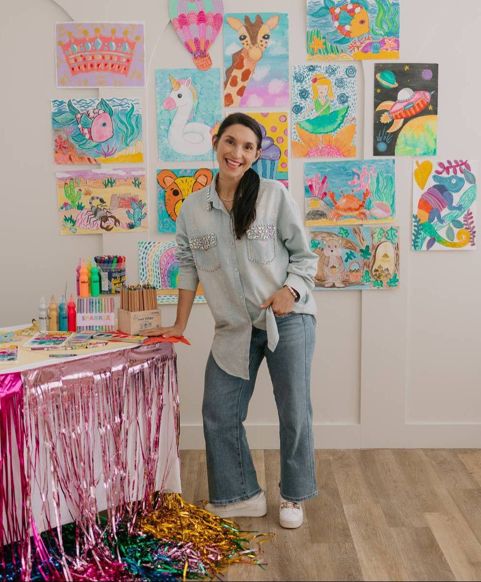 Georgie, art educator and mum