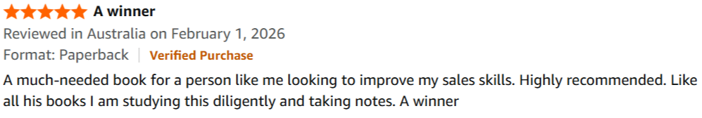 Clinician testimonial screenshot
