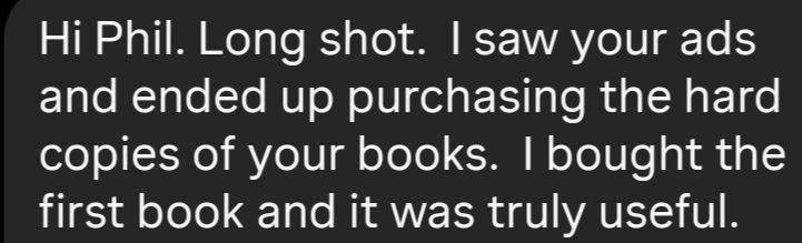 Clinician testimonial screenshot