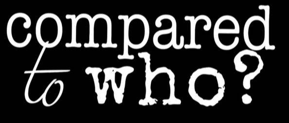Compared to who? Logo