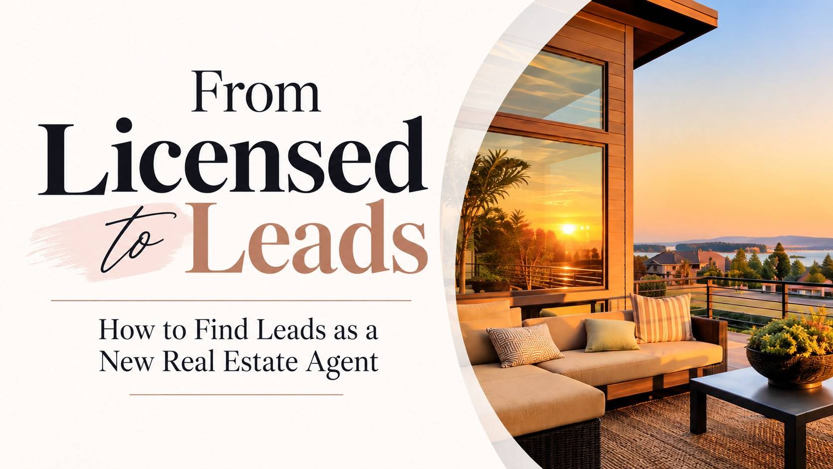 From Licensed to Leads course