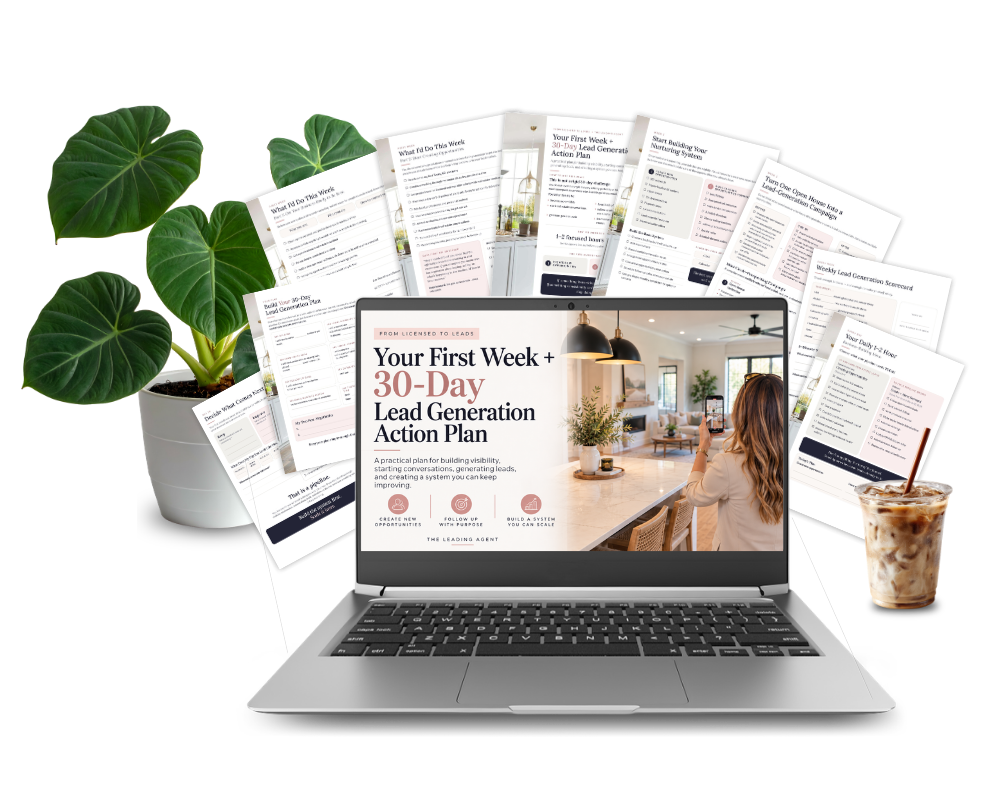Your First Week + 30-Day Lead Generation Action Plan bonus