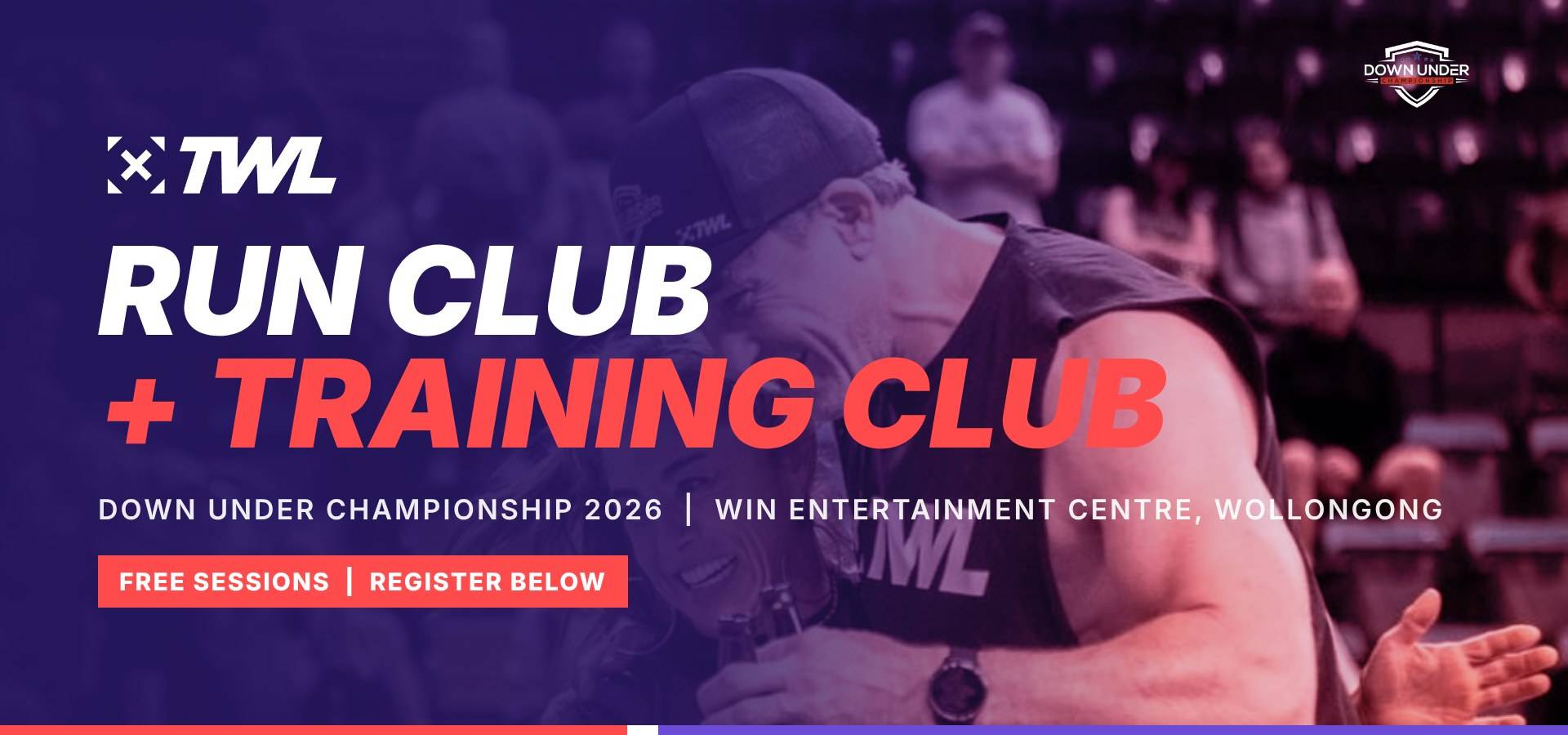 TWL Run Club and Training Club at DUC26