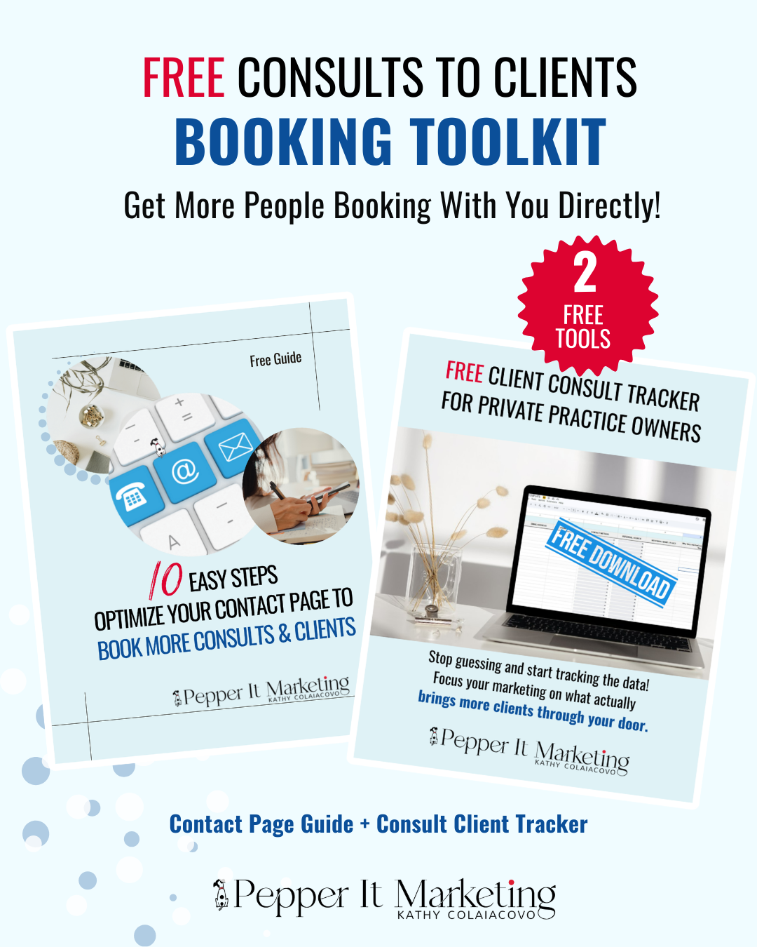 Free Consults to Clients Booking Toolkit
