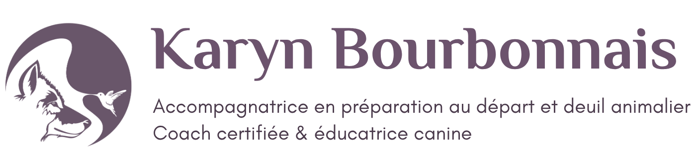 Karyn Bourbonnais – Accompagnatrice en préparation au départ et deuil animalier