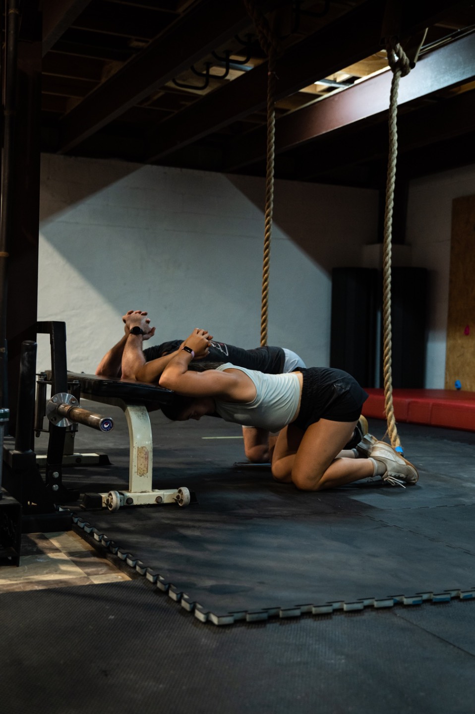 Primal athlete working on mobility