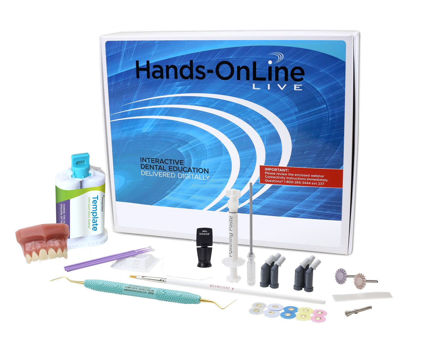 Freehand Diastema Closure hands-on technique kit