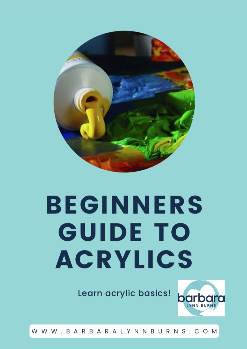 cover of the Beginner's Guide to Acrylics