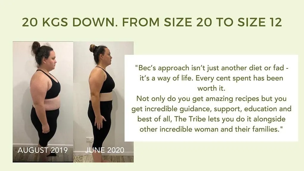 Health with Bec Tribe Member Transformation