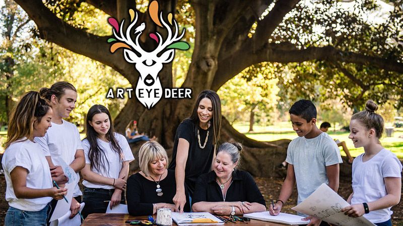 Artventure online art lessons for kids ages 4–12 with step-by-step drawing and creative activities, affordable subscription pricing Australia