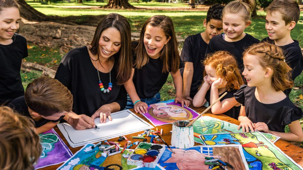 Artventure online art lessons for kids ages 4–12 with step-by-step drawing and creative activities, affordable subscription pricing Australia
