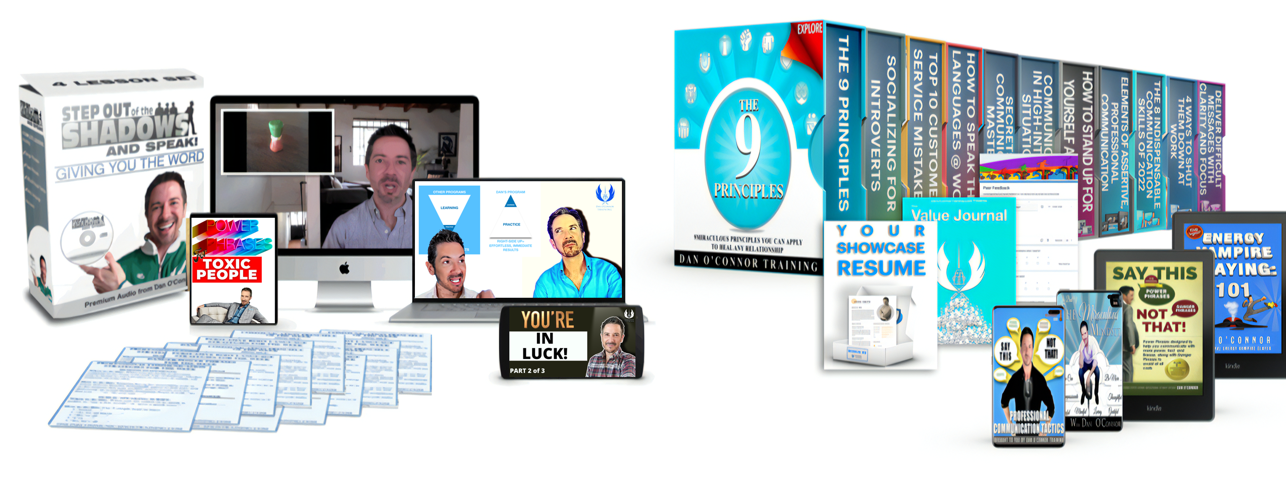 the step out of the shadows and speak communication skills learning system and complete reference library