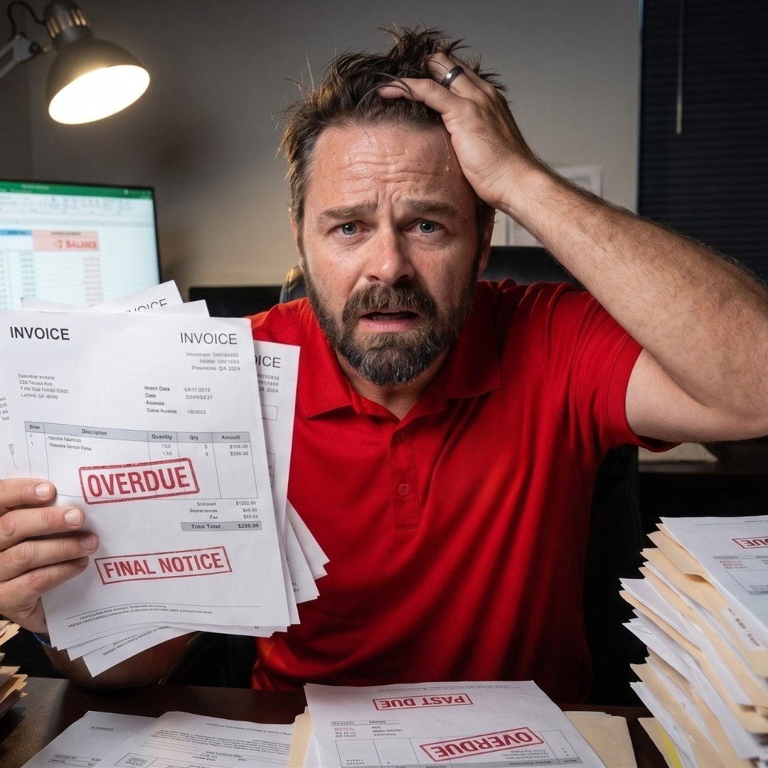 Stressed roofer