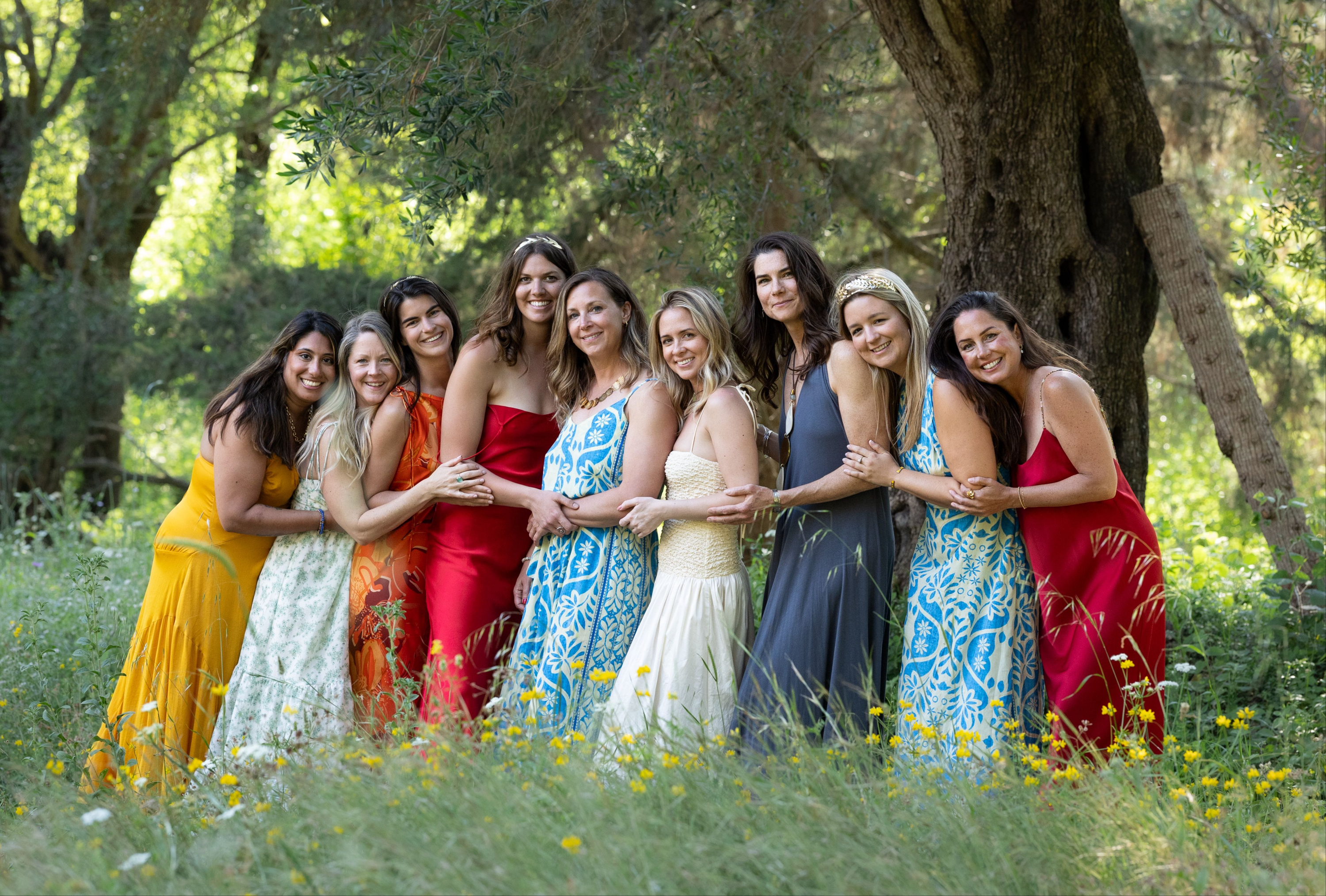 Women of The Unscriptd Woman community together in Greece