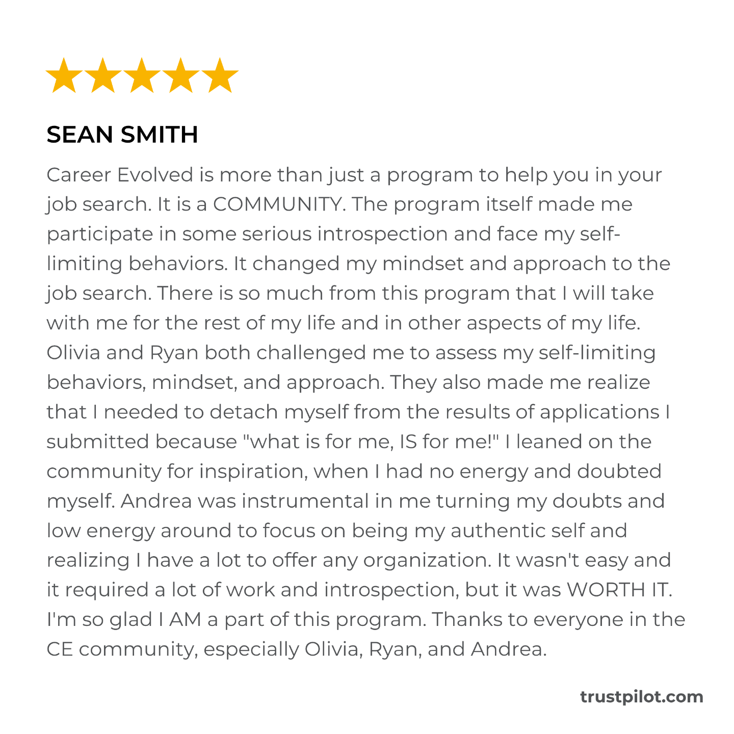 career evolved reviews complaints