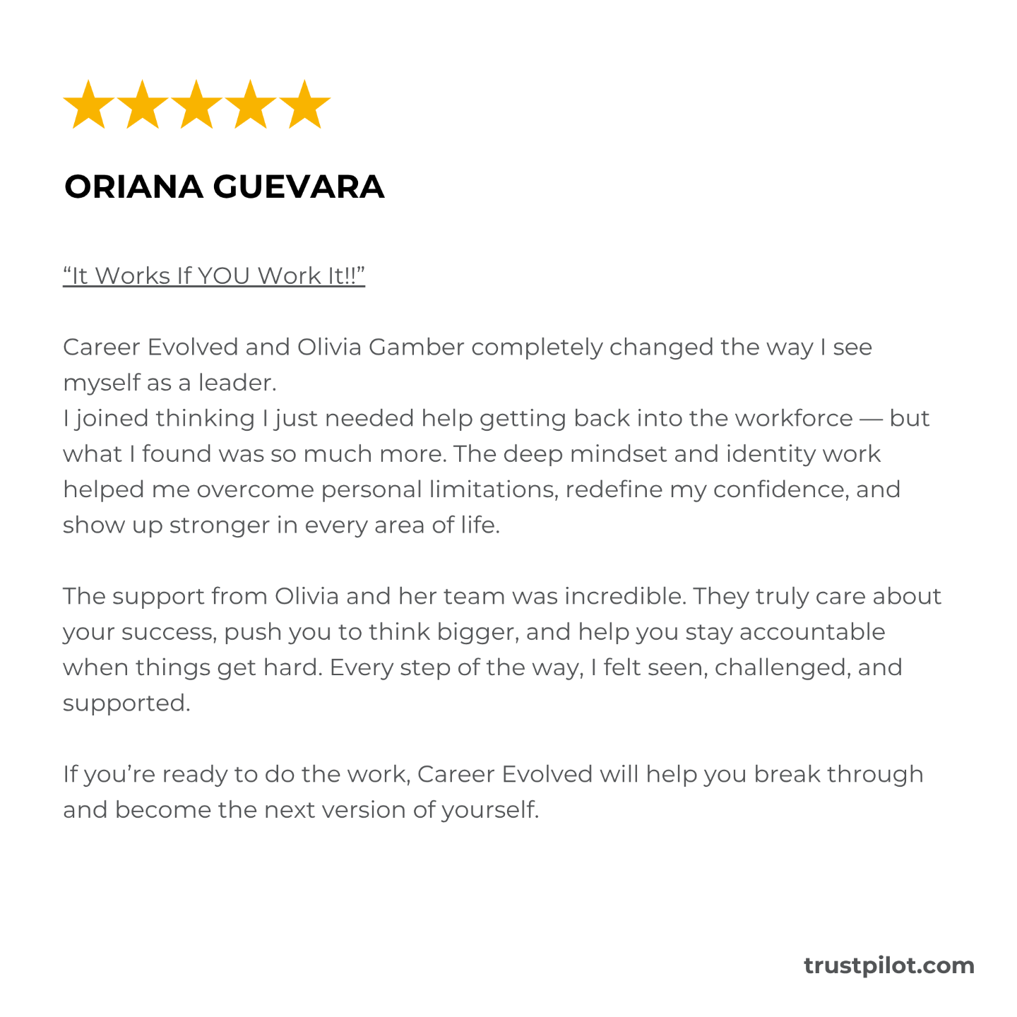 career evolved reviews complaints