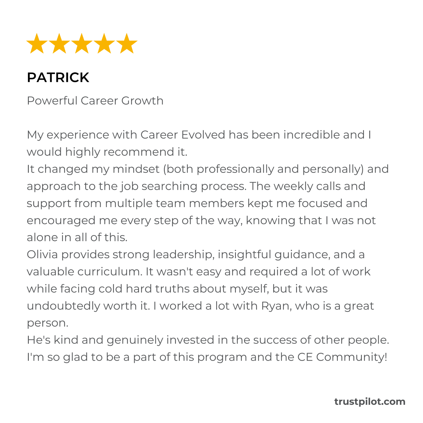 career evolved reviews complaints