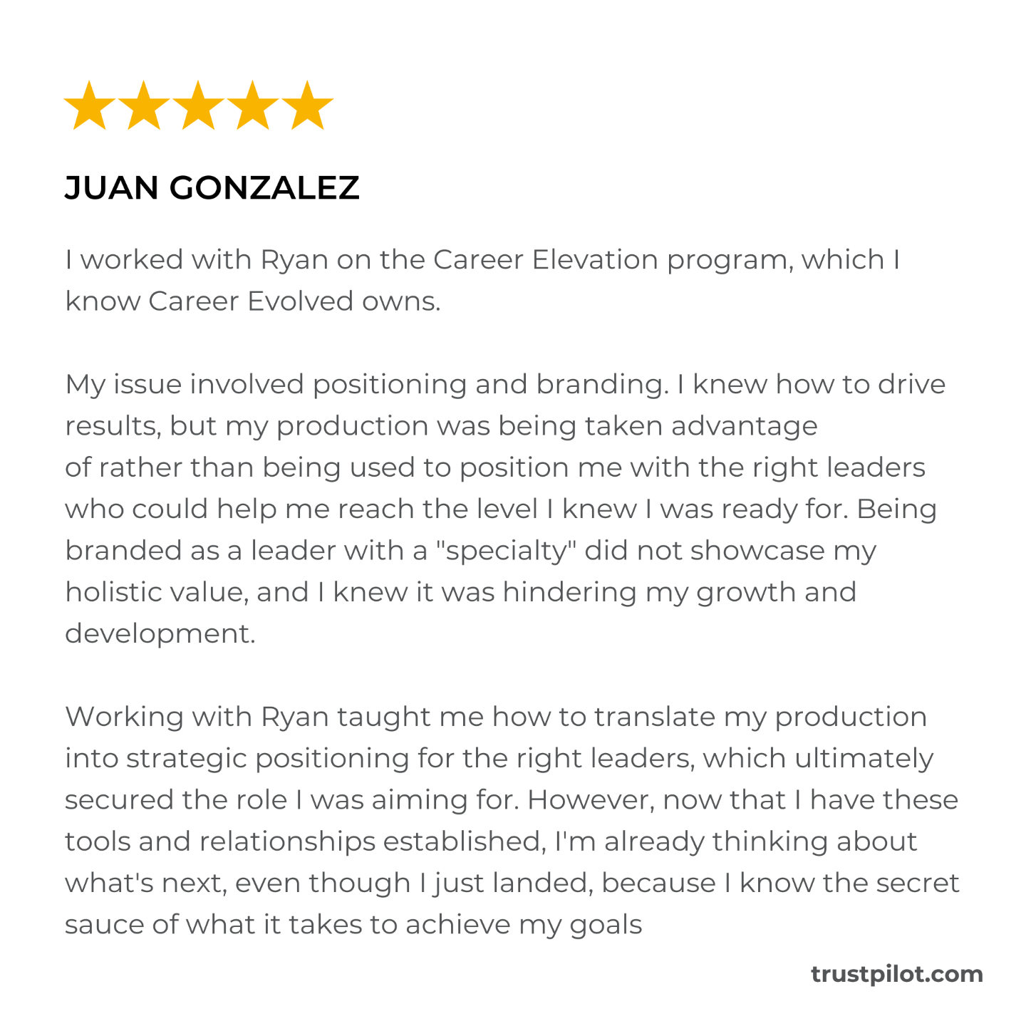 career evolved reviews complaints