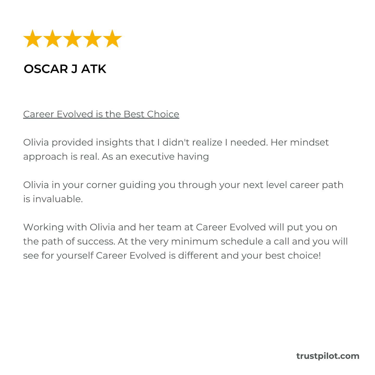 career evolved reviews complaints