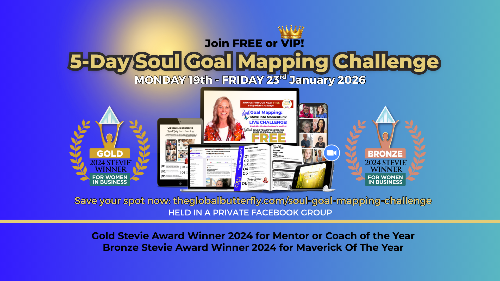 Sign up NOW for the 5-Day Soul Goal Mapping Challenge