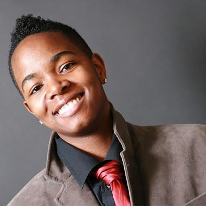 Sangodare Wallace smiling co-founder bffs Black feminist film school