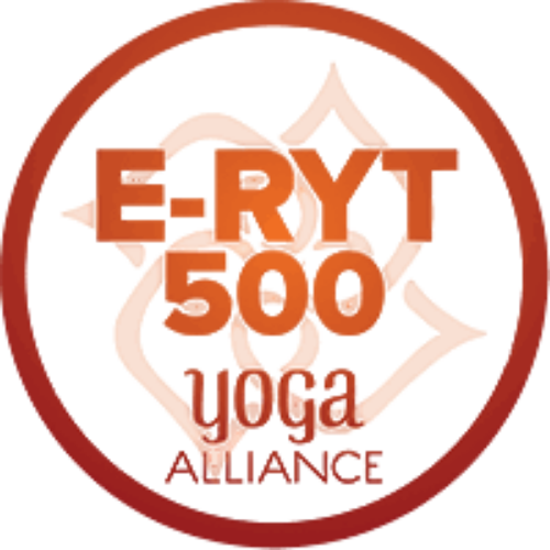 Dr. Lisa Muehlenbein is an E-RYT 500 Experienced Registered Yoga Teacher, certified through the Yoga Alliance.