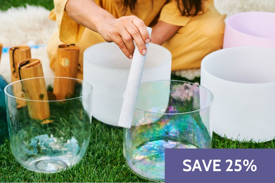 Uncertified Level 1 Foundation: Sound Healing With Crystal Bowls