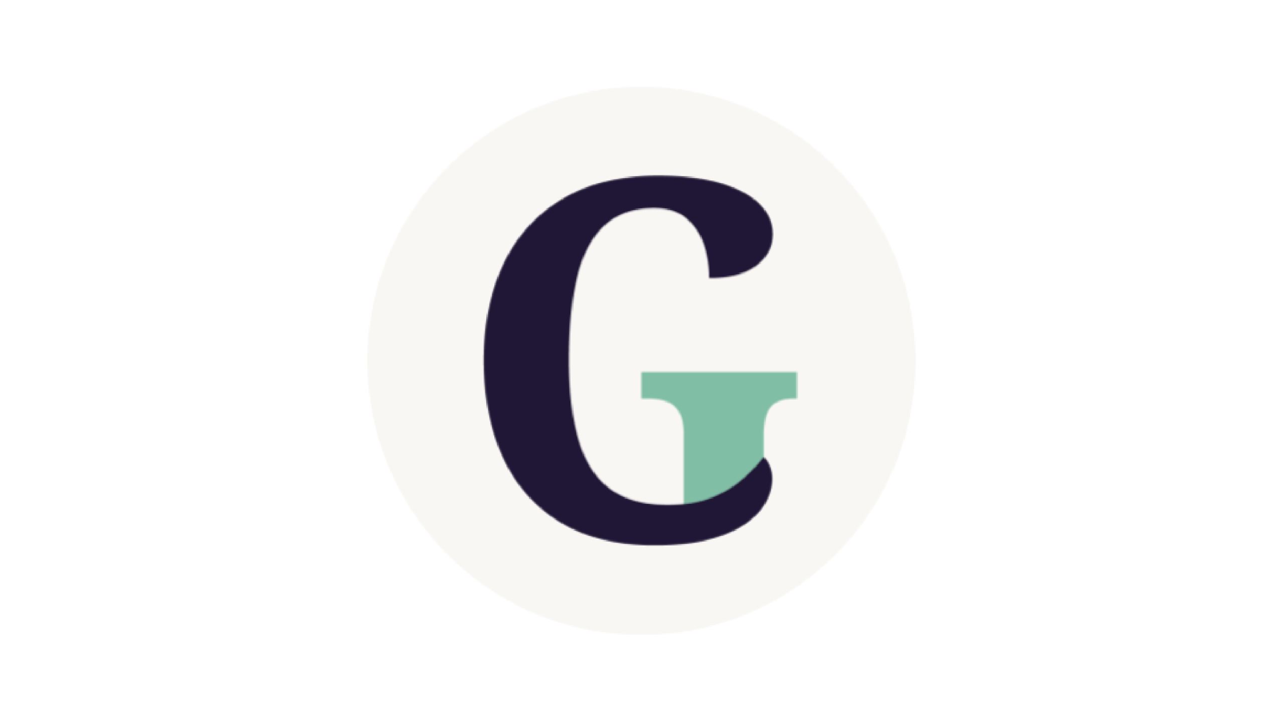 CulturaGo icon. White and orange colored 'G' on a teal background.