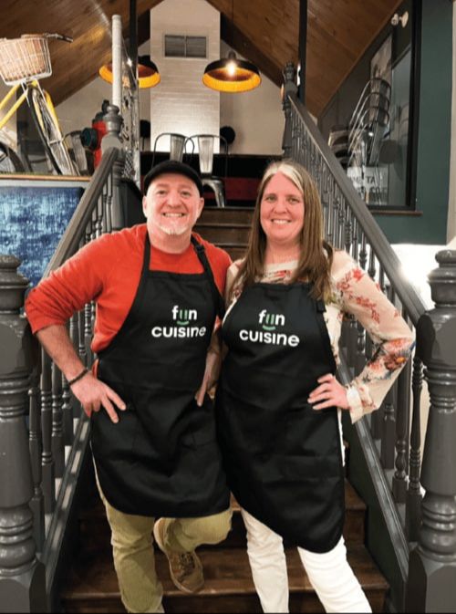 Stéphane Triballi et Patricia Spaans