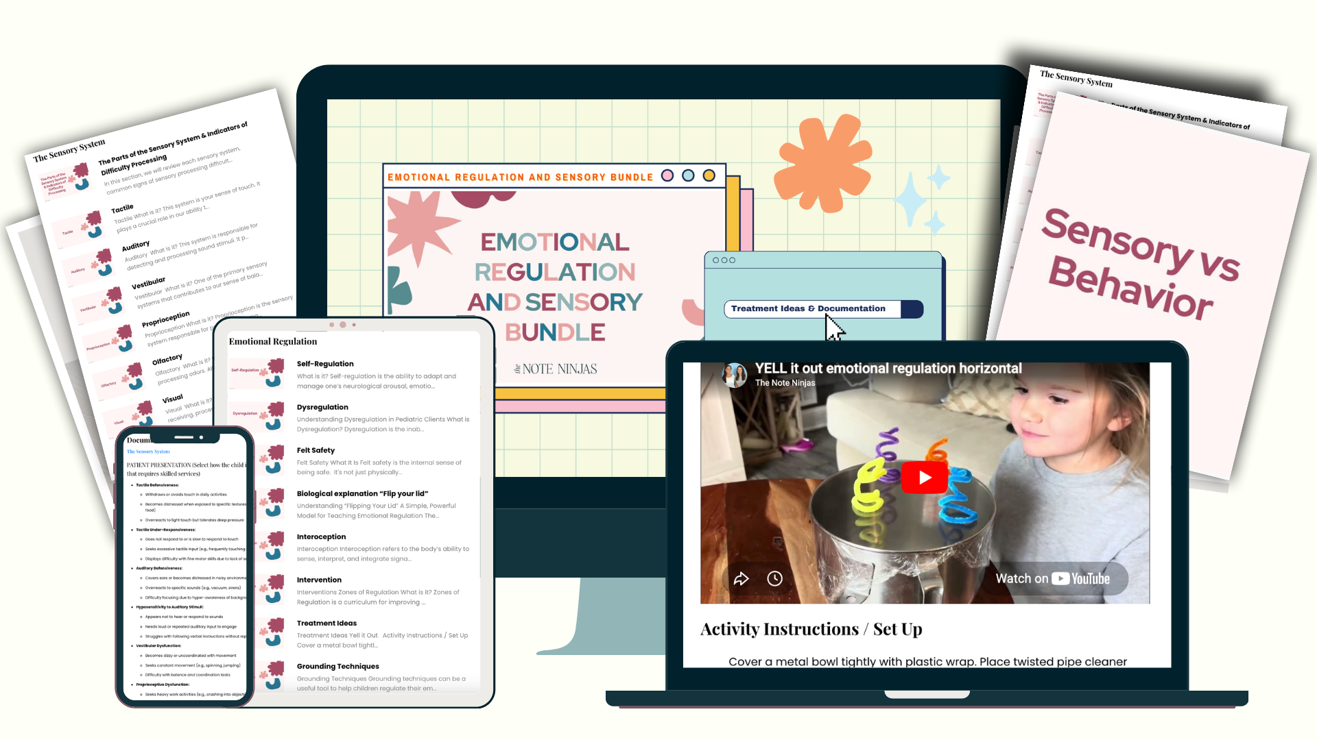 Emotional Regulation and Sensory Bundle